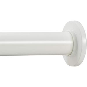 Ivilon Tension Curtain Rod - Spring Tension Rod for Windows or Shower, 36 to 54 Inch. Ivory