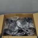 Outdoor Barn Light Fixture, 12.3 Inch Large Dome Farmhouse Wall Mount Light Wall Sconce Exterior Wall Lighting Fixture Industrial Black Finish Lantern with Gold Interior for Porch Garage Patio, 2 Pack 