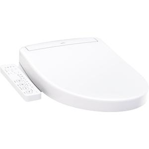 TOTO WASHLET S2 Electronic Bidet Toilet Seat with Instantaneous Water Heating, PREMIST and EWATER+ Wand Cleaning, Elongated, Cotton White - SW3346#01