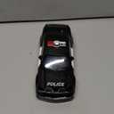 Police Car Model 1:22 Dodge Challenger SRT Hellcat Toy Diecast Collectible Toy with Lights and Sounds Decoration Model Car Toy Gift for Kids 3+
