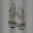 ALDO Women's Heeled Sling Back Sandals, White, 7.5