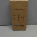 Lamosi 100 Pack 5 oz Paper Cups, Disposable Small Bathroom Cups 5oz, Mini Espresso Cups for Mouthwash, Travel, Party, Picnics, Home