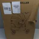 Dog Strollers for Medium Small Pet - 3 in 1 Pet Stroller Cats/Dogs, Zipperless Entry, Jogging Tires, 3 Wheels with Detachable Dog Carriage, Storage Basket and Easy One-Hand Fold