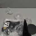 2 Pack 18.8Inch Lighted Halloween Decoration Indoor Ghost Witch Hat with Lights Spooky Halloween Party Decoration Scary Glowing Ghost Kit for Mantel Shelf Table Fireplace Home Room Kitchen