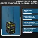 Tourna Mini Ballport Tennis Ball Pick Up Hopper, One Size