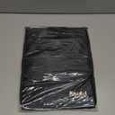 K KNODEL Car Trash Can, Waterproof Garbage Can, Trash Bag with Lid, Leak-Proof Car Bin, Trash Hanging Bag for SUV (Large, Black)