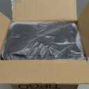 TIPGO Bathroom Trash Can with Lid, 10 Liter/ 2.6 Gallon Slim Garbage Can, Small Trash Bin Waste Basket with Pop-Up Lid for Kitchen, Bedroom, Living Room, Office (Black)