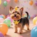 36PCS Dog Flower Collar and Hair Bows Set,Multi Color Cute Pet Collar Accessories and Head Floral Charms Tie for Small Puppy Cats Grooming Accessories