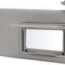 Front Right Passenger Side Sun Visor, Gray Right Passenger Side Interior Sun Visor Sunshade, 74310 02G40 B0, 7431002G40B0, Sunvisor Replacement, Easy to Install