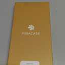 Miracase Designed for iPhone 11 Phone Case, with Screen Protector, Liquid Silicone Gel Rubber Full Body Drop Protection Shockproof Cover Phone Case for iPhone 11 6.1 inch, Moonlight White