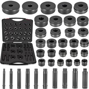 T-0220-39 Transmission Bushing Driver Tool Kit Compatible with Ford Chrysler GM Bushing Bearing Seal Installer Remover Tool-39 PCS