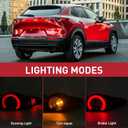 Outer Tail Light Rear Lamp Assembly Compatible for 2020-2024 Mazda CX30 S/Select/Preferred/Carbon Edition Right Passenger Side 316-1958R-AC MA2805137