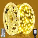 Soagrc Outdoor Christmas Lights, 800LEDs 262FT Christmas Tree String Lights, IP67 Waterproof 8 Modes Warm White Holiday Lights with Remote for House Yard Xmas Decorations