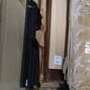 Linon Harris Black and Walnut Backless Kitchen Dining Nook with Hidden Storage Bench Space