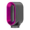 Pre-Styling Dryer Attachment for Dyson Airwrap, Nozzle Replacement Rotating Curling Barrels Hair Styler Accessories,Fuchsia