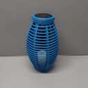 EDL 12.2" Solar Lantern Blue