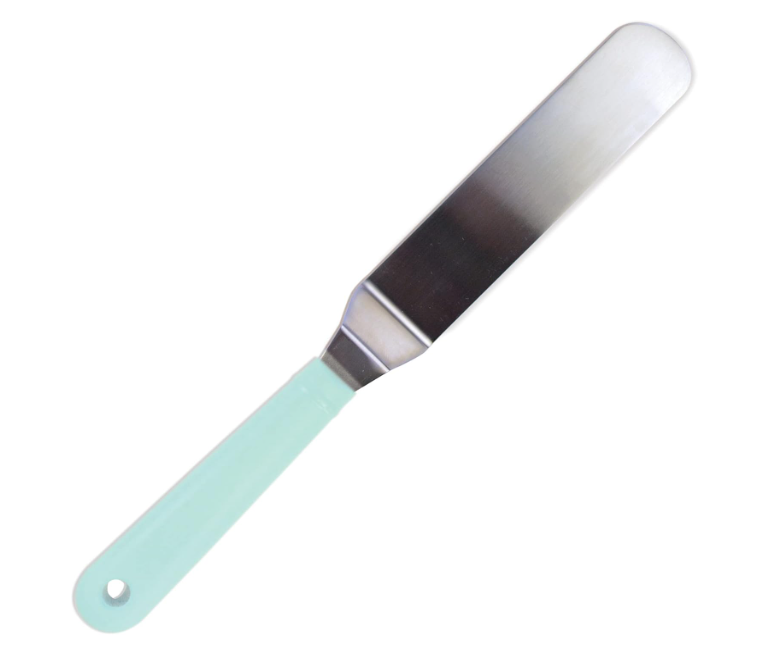 2 pcs GoodCook ScrapCooking Small Angled Stainless Steel Spatula, Silver, 9 inches