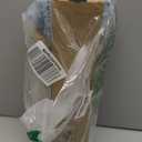 Kevin Textile Pack of 2 Decorative Outdoor Waterproof Throw Pillow Covers Stripe Square Pillowcases Modern Cushion Cases for Patio Couch Bench 20 x 20 Inch Light Blue