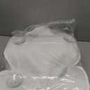 Extra Thick Large Bath Pillow with Neck,Back,Head Support for Bathtub, Spa, Soaking White(21''x17'')