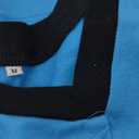 Adult Shirt Dress Women Long-Sleeve Uniform Bodycon Top Classic Cosplay Costume Movie Work Clothes Outfit (Medium, Blue)