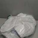 AMNPOLEN Beauty Belle Cosplay Costume Maid Blue Dress Women Girls Princess Halloween Carnival Fancy Dress up Ball Gown Outfit (Medium)