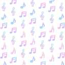 Cindeer 8 Pcs Music Notes Party Decorations Musical Birthday Hanging Decorations Music Notes Paper Garland Banner for 50s 80s Birthday Baby Shower Wedding Party Supplies Ceiling Decor(Iridescent)