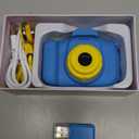 Desuccus Kids Camera Toys Christmas Birthday Gifts for Boys and Girls Kids Toys 3 4 5 6 7 8 9 Year Old HD Digital Video Camera for Toddler with 32GB SD Card (Blue)