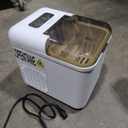 Fast Ice Maker Countertop - 9 Cubes in 6 Mins, 33Lbs/Day, Self-Cleaning, Quiet Portable White Ice Machine with Smart App Control, 2 Ice Sizes for Home, Kitchen, RV, Camping