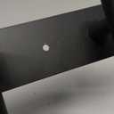 Coat Rack Wall Mount - 5 Coat Hooks, Towel Racks for Bathroom Robes Bags Keys, Hat Rack Wall Towel Hooks Organizer Essential (Black)