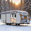 Travel Trailer RV Cover 30-33 FT, 9 Layers Heavy Duty Camper Cover