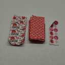 Haobell Valentines Bags - 24 Pcs Valentines Goodie Bags with Stickers for Classroom Parties, Kids, Coworkers