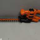 BLACK+DECKER Electric Hedge Trimmer, 17-Inch Corded 3.2 Amp, Dual Action, Reduced Vibration, Cleaner Cut, Lightweight, 3800 Cuts per Min (BEHT150)