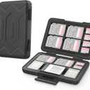 SMALLRIG Memory Card Holder Case 15 Slots, Water-Resistant for SD Card, Micro SD Card, CFexpress Type A/Type B Card, XQD Card - 3192