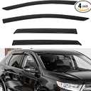 Auto Sun Rain Guard Vent Shade Window Visor 4PCS