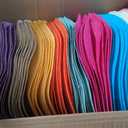 100 Pcs DIY Straw Hats Bulk, for Art Craft Party Supplies, Colorful, Adult