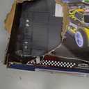 2-in-1 Slot Car Race Track Set with 4 High-Speed Cars, Electric Track, Dual Racing Game with 2 Controllers, Circular Overpass Design Featuring Flash Tracks. Toy Gift for Boys Kids Ages 4-6 6-8 8-12