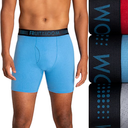Fruit of the Loom Breathable Stretch Mens 3 Pack Boxer Briefs, Size S