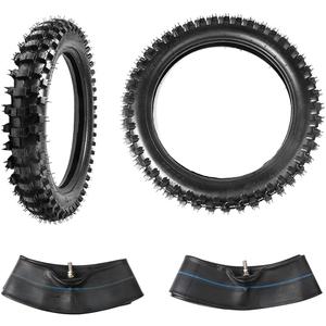 2 Set Tire and Inner Tube Sets Front 70/100-19 & Rear 90/100-16 for Dirt Bike, Replacement Motocross Off-Road Tire and Tube for All Pit Bikes 50cc up to 450cc