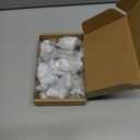 Alzassbg 10 Pack Polished Chrome Cabinet Knobs, 1.3 Inch(32mm) Square Kitchen Cabinet Hardware Knobs for Cabinets and Drawer AL6071CP