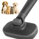 Self Cleaning Slicker Brush for Cats & Dogs – Grooming Tool for Shedding Long & Short Hair – Retractable Bristles – Easy-Clean Cat & Dog Deshedding Brush, Painless Detangling - Black