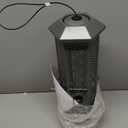 Squirrel Proof Bird Feeders with Removable Base, Metal Wild Bird Feeder for Outdoors Hanging, 6 Weight-Activated Ports Perches, 3LB Seed Capacity(Gray)