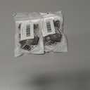 2 x Quacc 6 PCS Stainless Steel Furniture Corner Connectors, Corner Braces with Screws, Trapeziform Angle Brackets for Chairs Drawers, Cabinets, Tables (Silver)