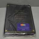 9 Pocket 3 Ring Leather TCG Binder for Baseball, Trading Game, and Sports Card, 50 Pages, Holds 900 Cards (10.8 x 13.5 x 2.8 In)