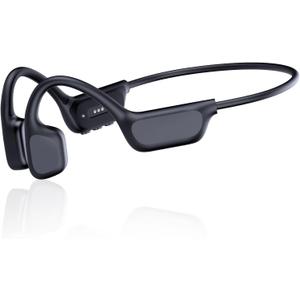 Open Ear Headphones with MP3 Mode 32GB Memory Up to 12 Hours Playtime, Bluetooth 6.0 Earbuds Secure Fit for Running and Fitness