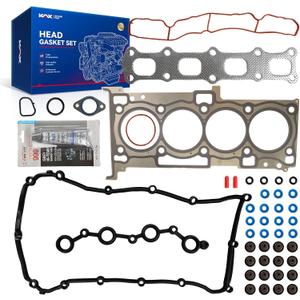 KAX HS26332PT Cylinder Head Gasket kit/Set Compatible with 2007-2017 Patriot, 2009-2019 Journey, 2007-2017 Compass, 2008-2014 Avenger,2011-2014 200,Sebring Journey Caliber for 2.4L Engine