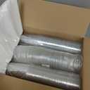 100 Pack - 20 oz Clear Plastic Cups with Lids and Straws, Sturdy & Food Safe Iced Coffee Cups with lids, Disposable Plastic Smoothie Cups for Cold Drinks