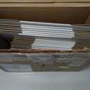Eupako 30 Pack Small Shipping Boxes Assorted Sizes, 4x4x4 & 5x5x5 & 6x6x6 10 PCS Each Small Boxes, White Corrugated Box Mailers, Cardboard Boxes for Packaging Small Business, Mailing
