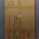 WOHOMO Folding Desk for Small Spaces, 31.5 Inch Foldable Computer Desks, Small Desk for Home Office, Study, Bedroom, Space Saving Writing Work Computer Table, Easy to Fold, Rustic Walnut (Brown)