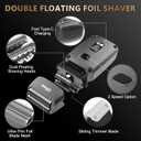 Ufree Hair Clippers and Trimmers Set for Men Professional, Electric Razor Foil Shaver for Men Face Beard, Hair Cutting and Grooming Set, Barber or Home Use