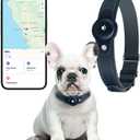 2-in-1 GPS Tracker for Dogs: Smart Collar with Real-Time Locatio